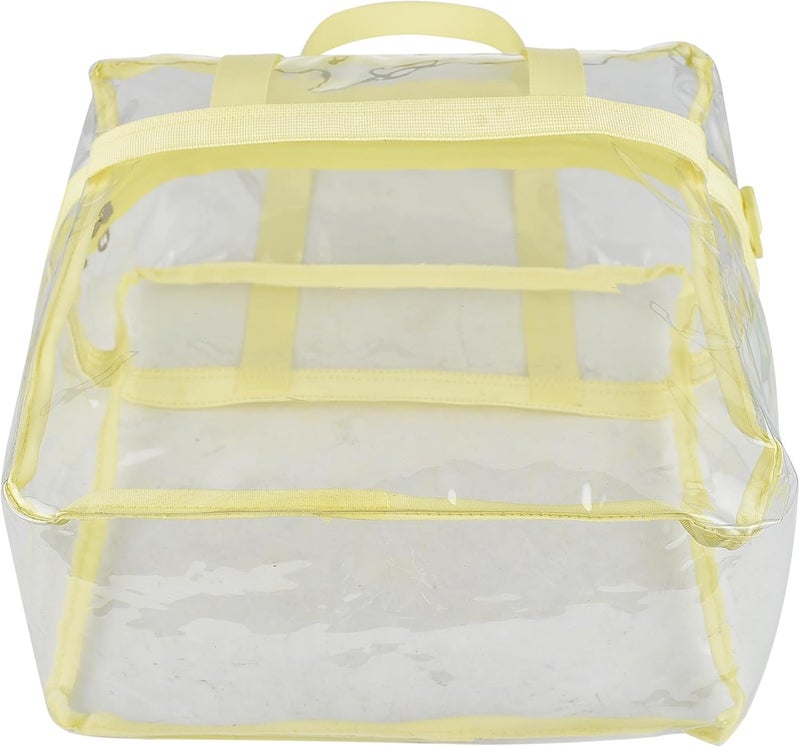 USPECLARE Clear Tote Bag for Stadium Events, 12x6x12 Transparent Stadium Bag for Work, Sports Games,Gym，Concerts - Image 3